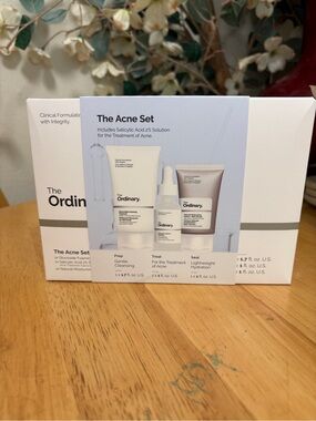 The Ordinary ~ The Acne Set w/Salicylic Acid, standard size, BNIB, 3step Regimen